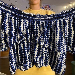 short sleeve flowy top